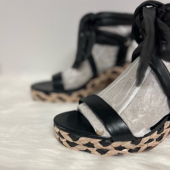 Vince Camuto Roreka Strappy Espadrille High Heel Platform Sandals Size 7.5 NWOB - Picture 3 of 10